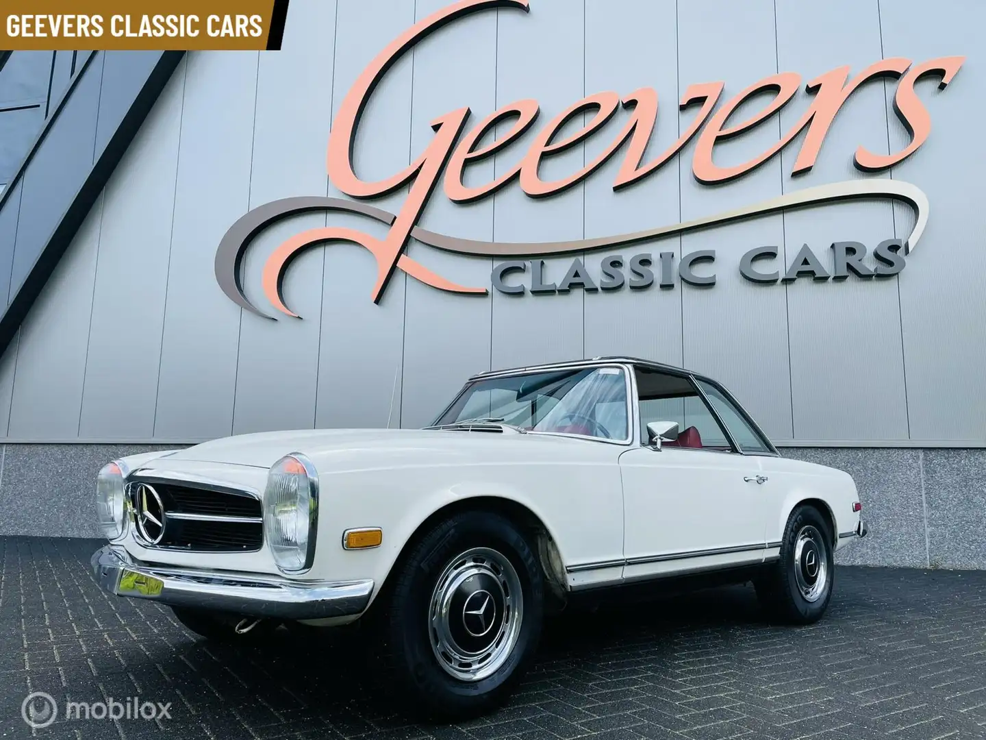 Mercedes-Benz SL 280 PAGODE AUTOMATIC 2 TOPS CABRIOLET Wit - 2