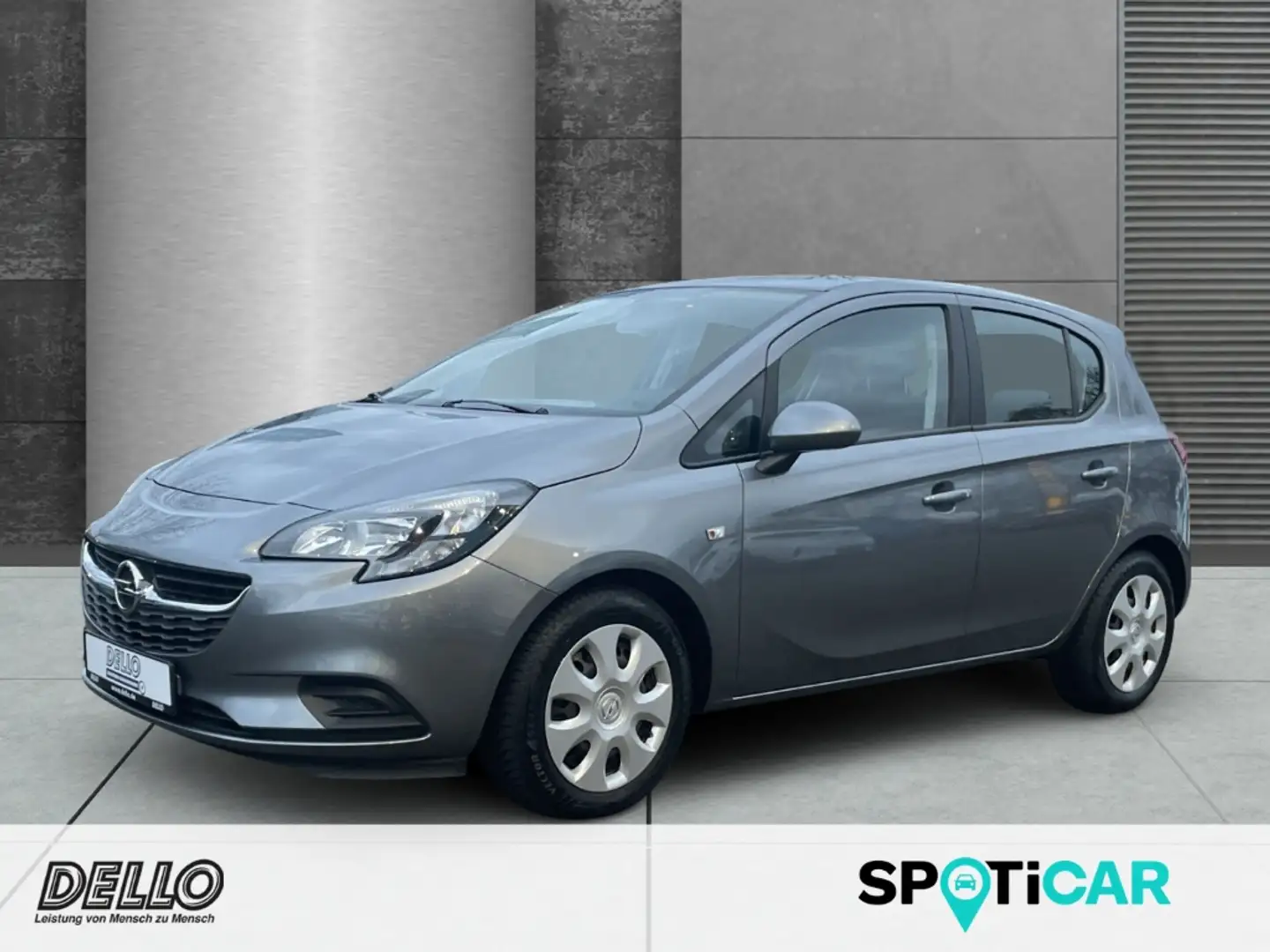 Opel Corsa Edition Automatik SHZ LenkradHZG Temp PDC Apple Ca Gris - 1