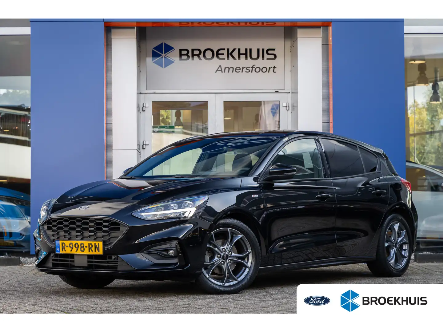 Ford Focus 1.0 EcoBoost Hybrid ST Line X Business | Achteruit Zwart - 1