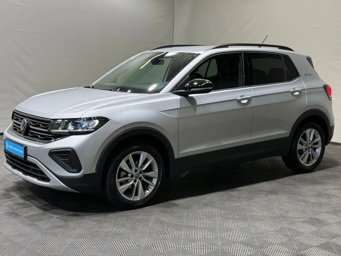 Volkswagen T-Cross Goal 1.0 TSI DSG | LED NAVI AHK DIGITAL Silber - 2