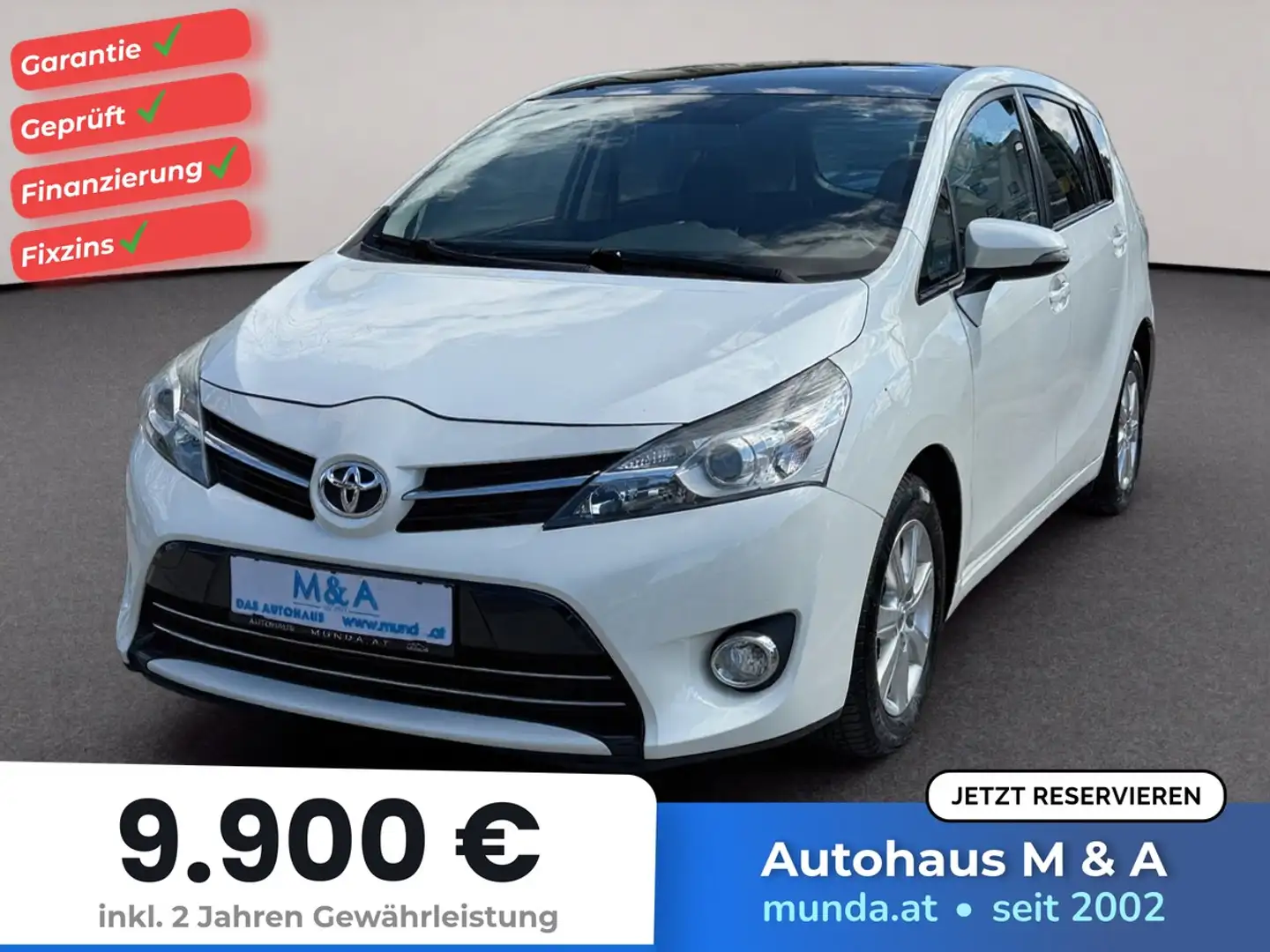 Toyota Verso 1.6 D-4D Active *GARANTIE Weiß - 1