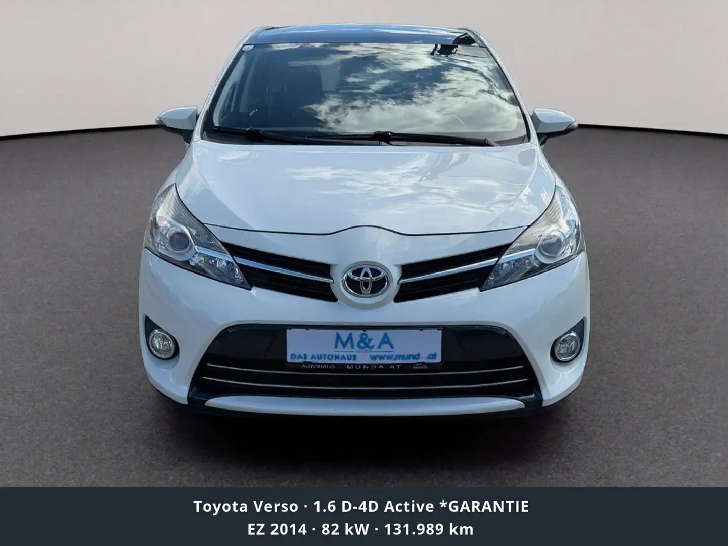 Toyota Verso 1.6 D-4D Active *GARANTIE Weiß - 2
