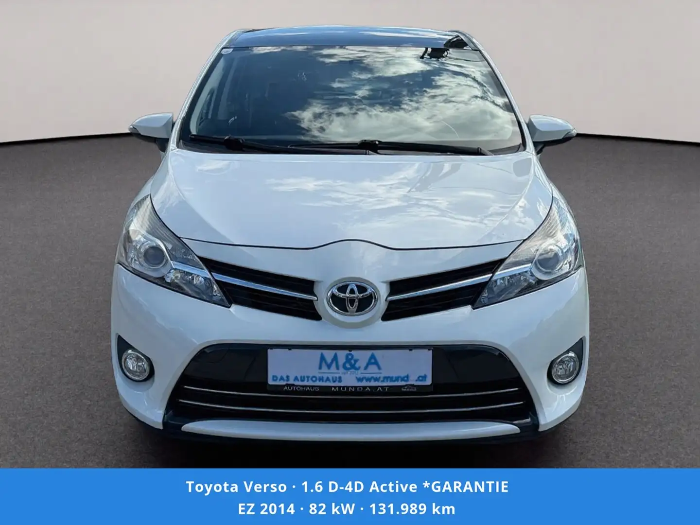 Toyota Verso 1.6 D-4D Active *GARANTIE Weiß - 2
