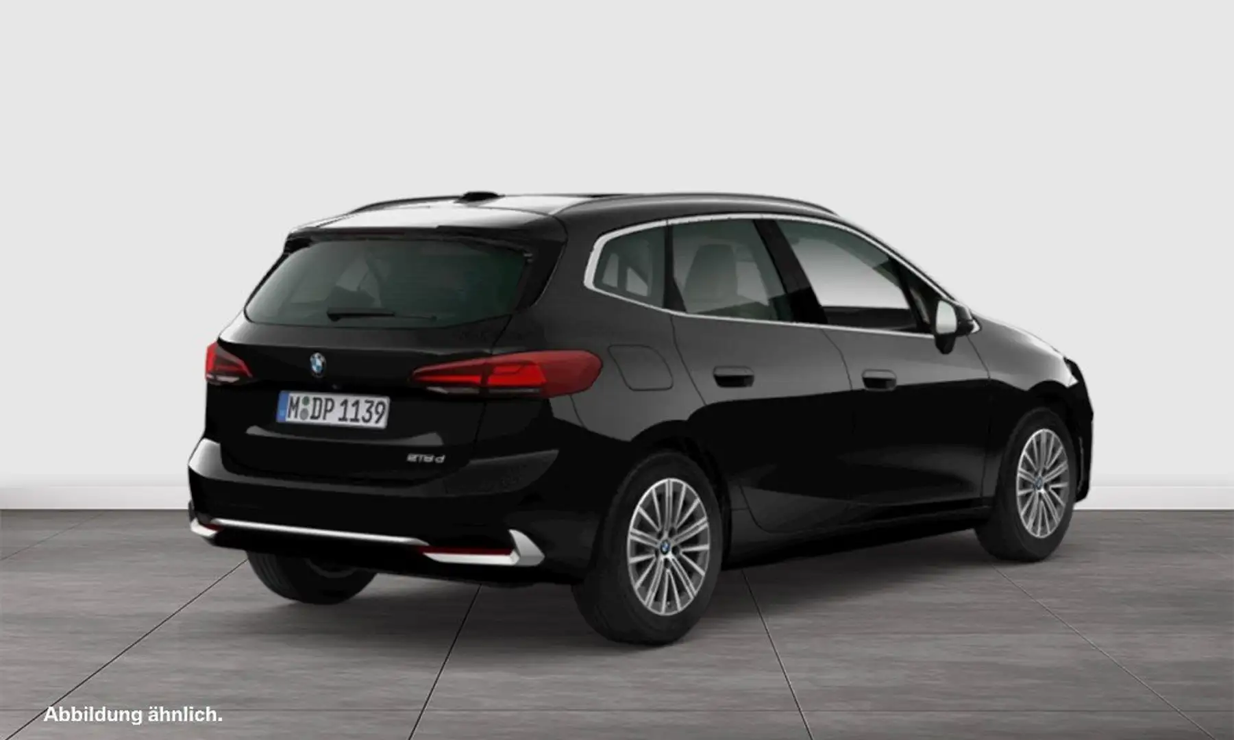BMW 218 d Active Tourer Luxury Line PANO ACC RFK LED Schwarz - 2