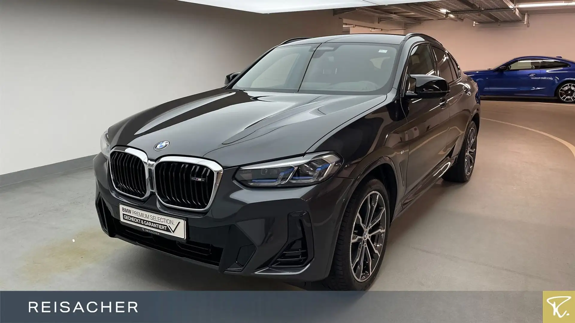 BMW X4 M d A Standh,Laser,ACC,HUD,AHK,LM20",Lkhz Grau - 1