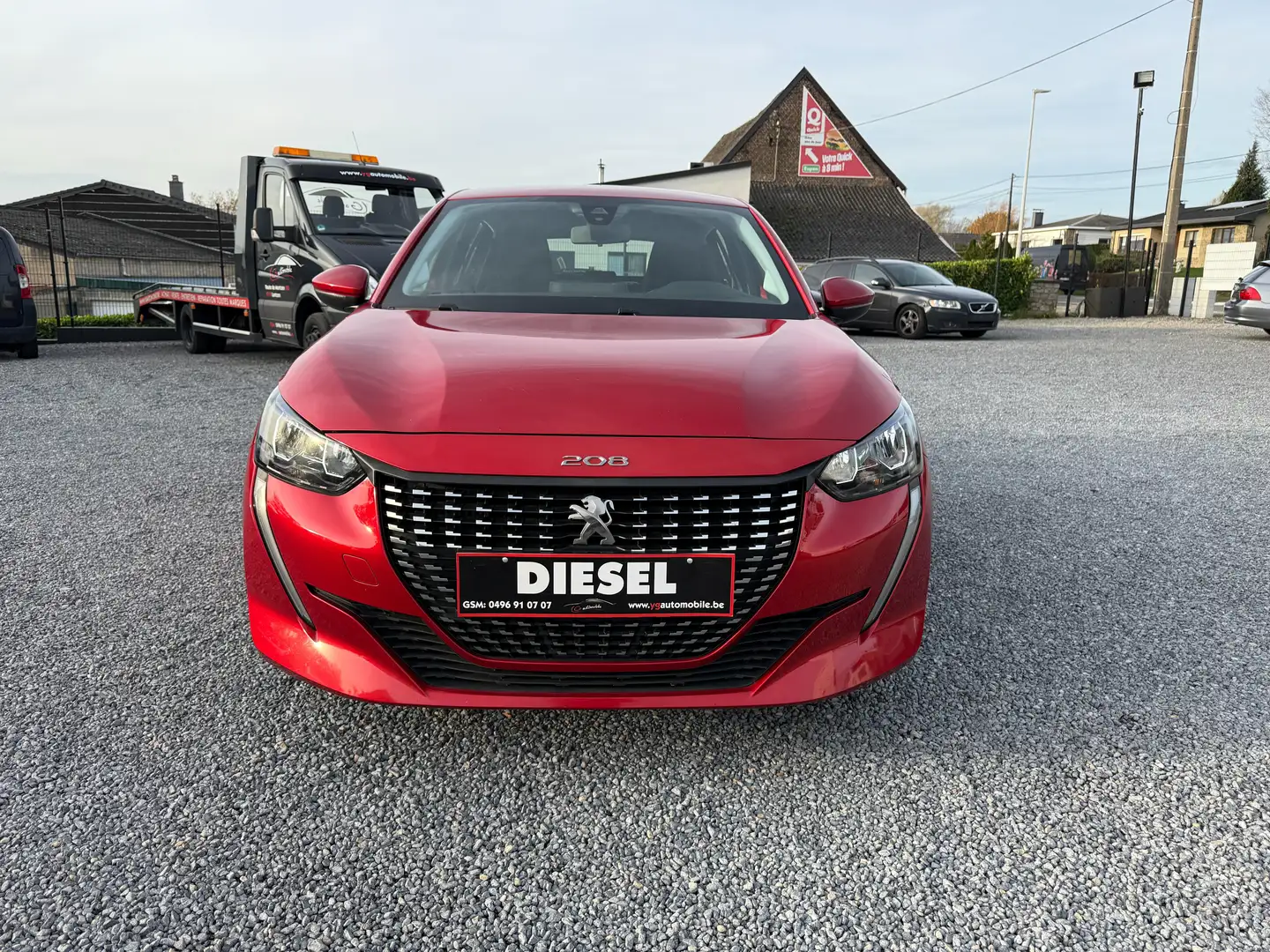 Peugeot 208 1500CC HDI 102CV ANNEE 10/2020 94000KM GARANTIE!!! Rouge - 2