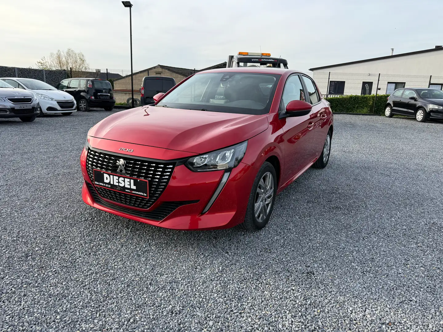 Peugeot 208 1500CC HDI 102CV ANNEE 10/2020 94000KM GARANTIE!!! Rouge - 1