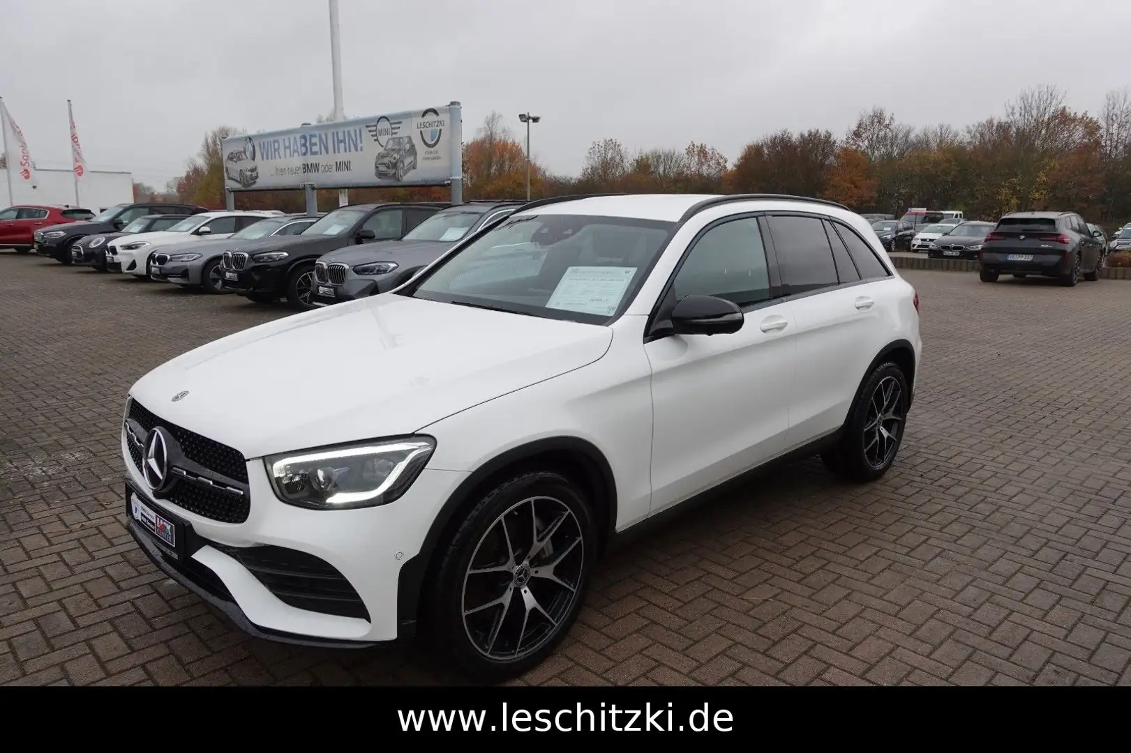 Mercedes-Benz GLC 300 d 4Matic AMG Line Blanc - 1