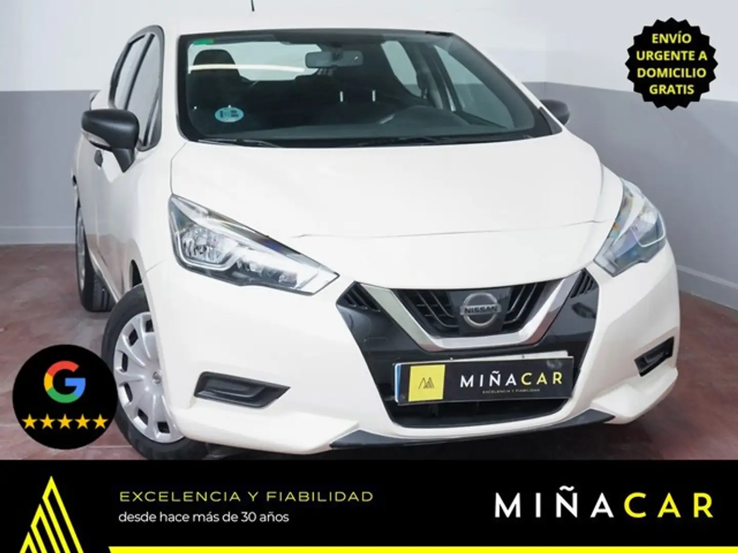 Nissan Micra 1.0 G Visia 70 Blanco - 1