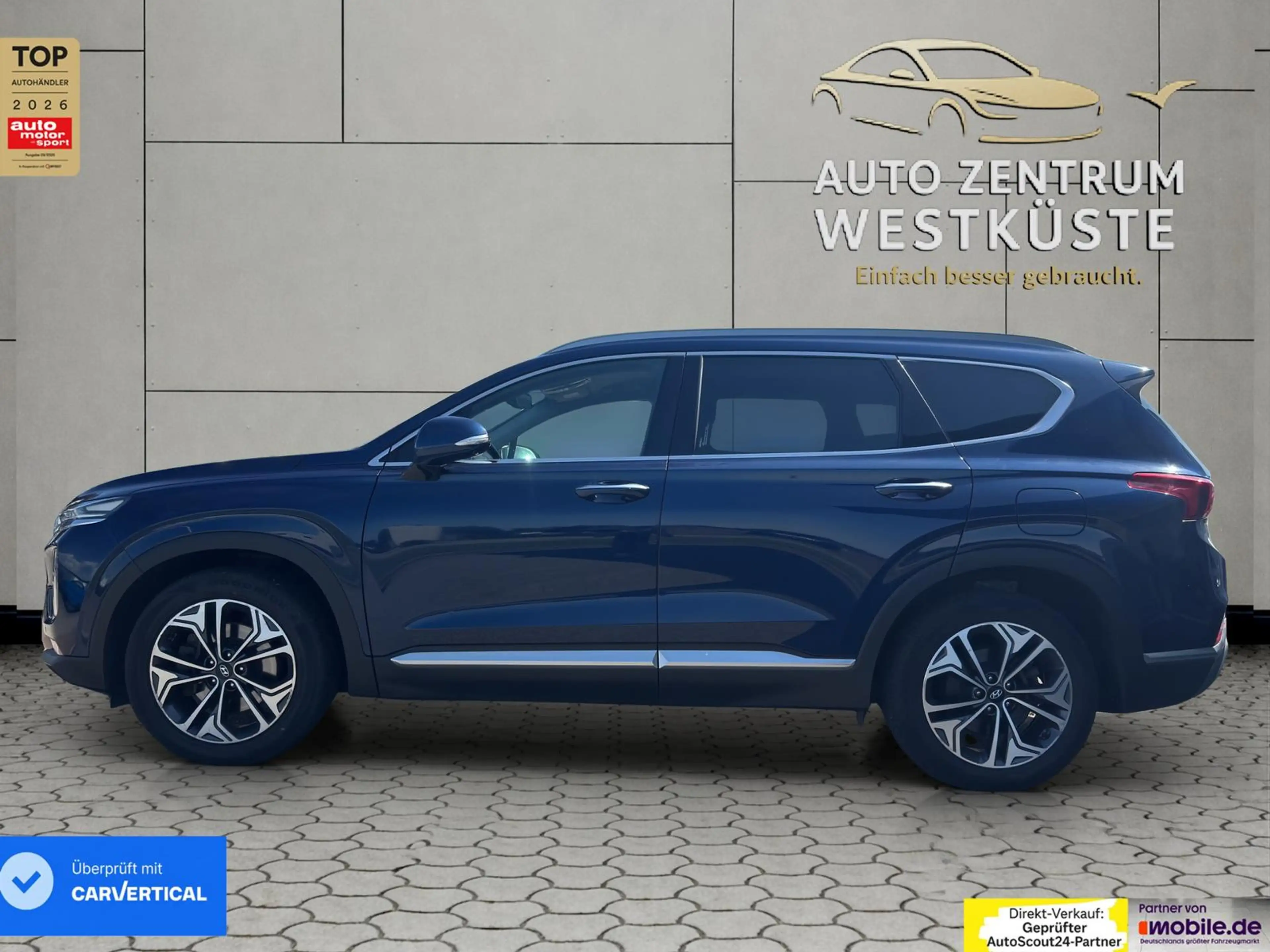 Hyundai SANTA FE SantaFe Premium 4WD 2.2CRDi HuD AHK Kamera 4xSHZ — photo 6
