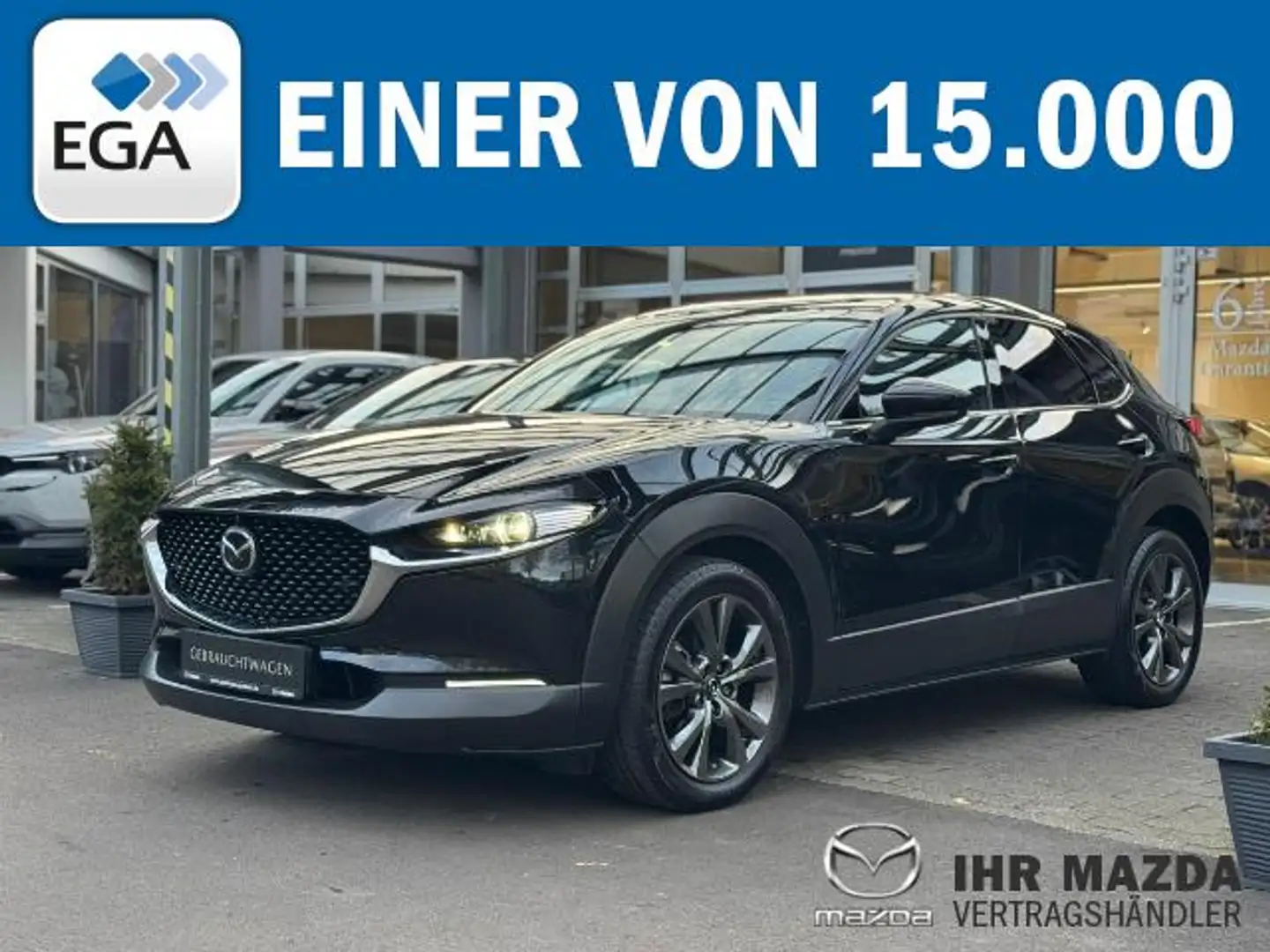 Mazda CX-30 186PS M-Hybrid Allrad - Anhängerkupplung, Leder, Schwarz - 1