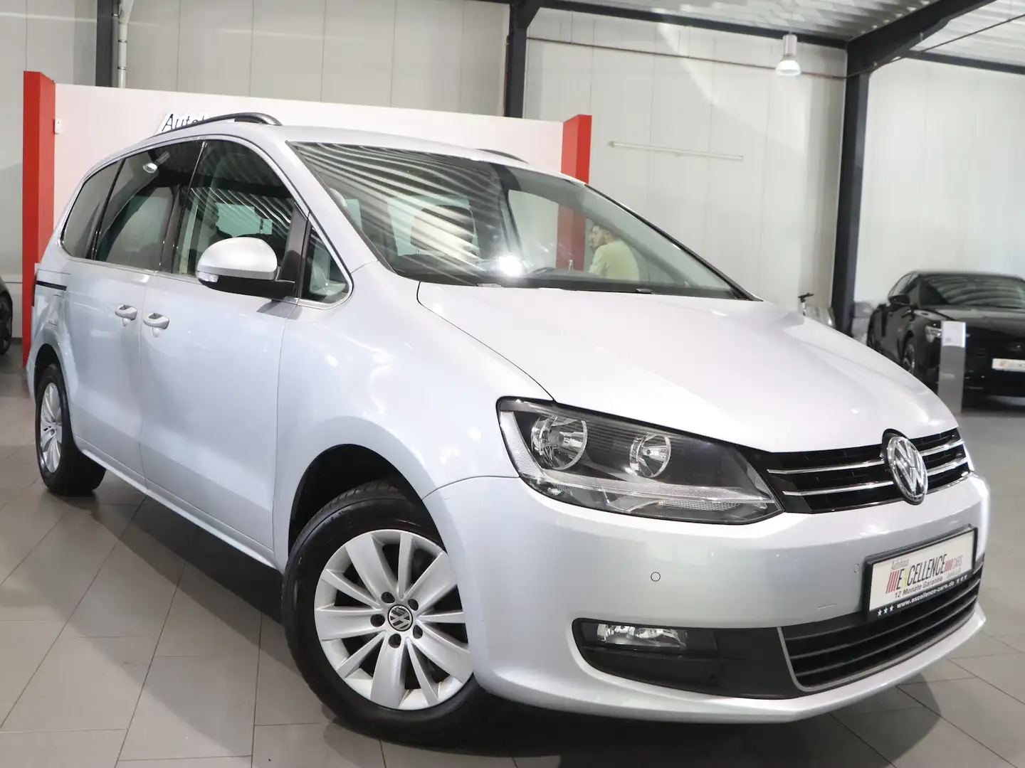 Volkswagen Sharan 2.0 TDI Comfortline 1.HAND / STANDHEIZUNG Argent - 2