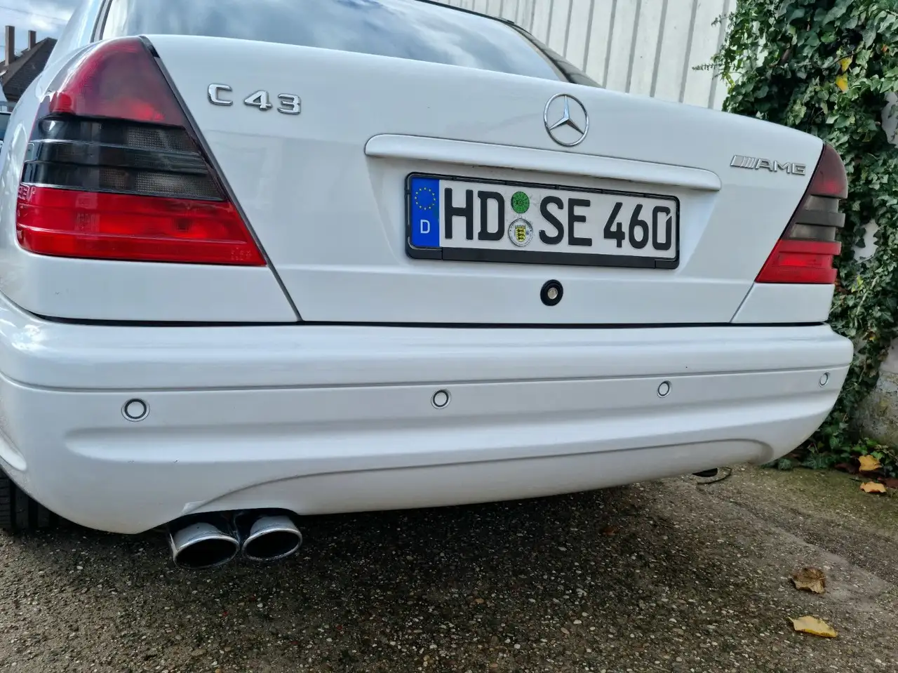 Mercedes-Benz C 43 AMG Limousine in Weiß gebraucht in Ketsch für