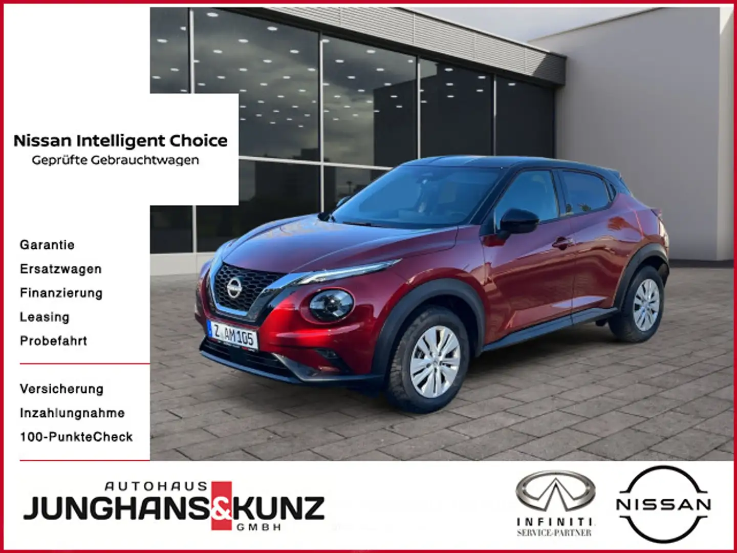 Nissan Juke JUKE N-CONNECTA DIG-T WINTER-PAKET NAVI beh. Fro Orange - 1