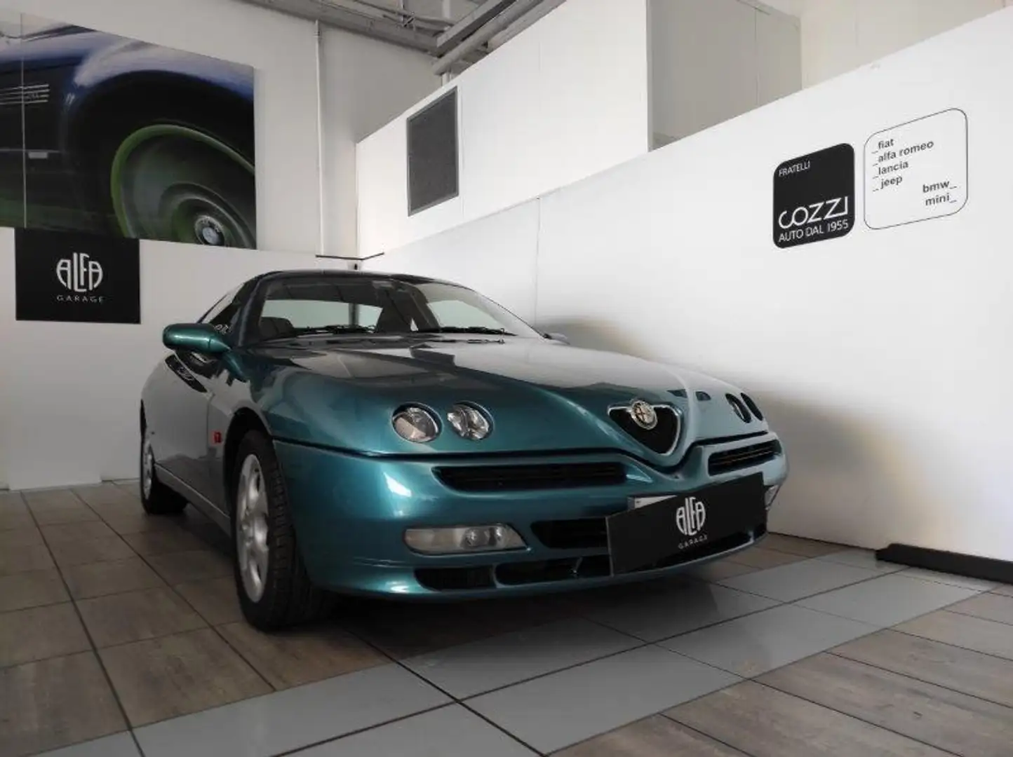 Alfa Romeo Spider Gtv 2.0i V6 turbo cat TETTO APRIBILE Зелений - 1