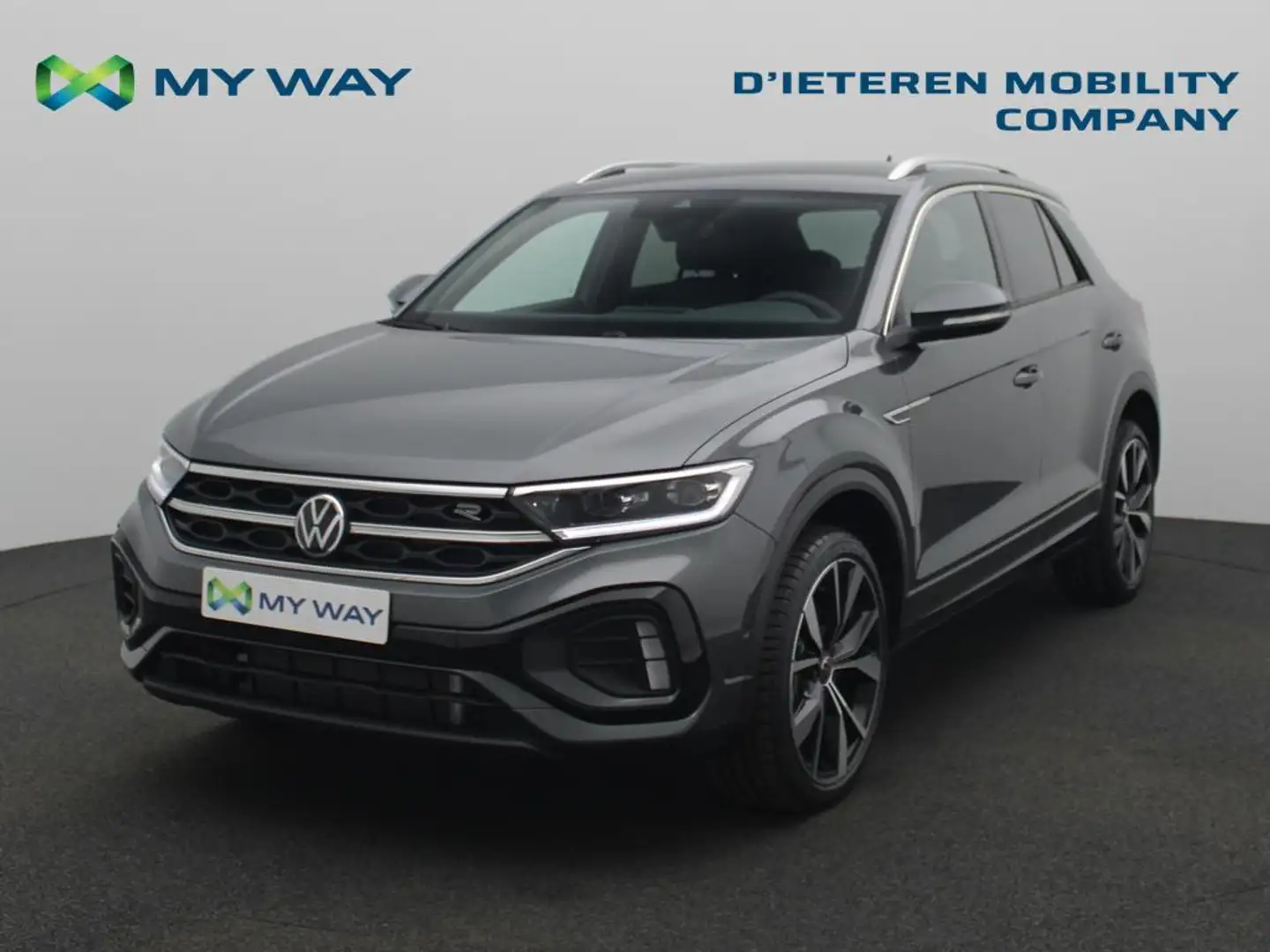 Volkswagen T-Roc R-Line 1.5 TSI 150 PK DSG-7 / ACC / Camera / Side Assist / Apple Carplay Grigio - 1