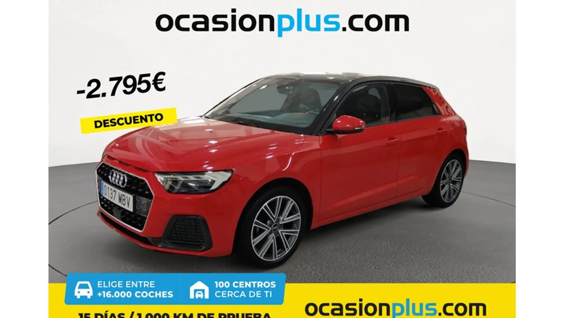 Audi A1 Sportback 25 TFSI Advanced 70kW Rojo - 1