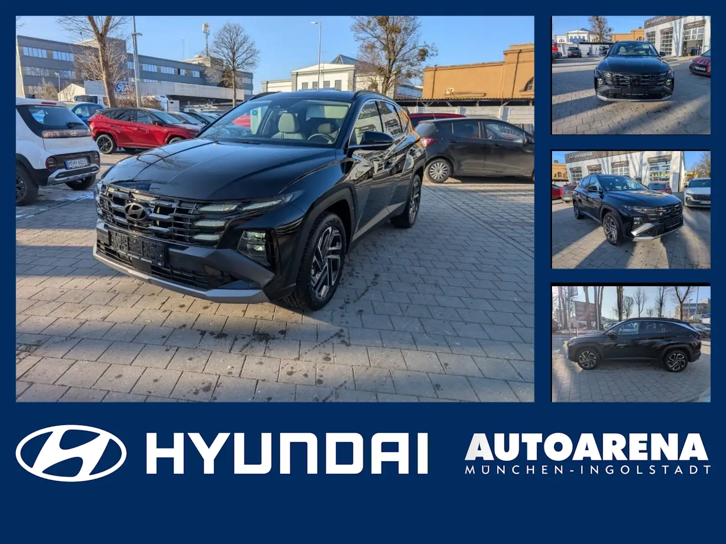 Hyundai TUCSON 1.6 T-GDI Prime FLA HUD 4xSHZ SpurH LM Noir - 1