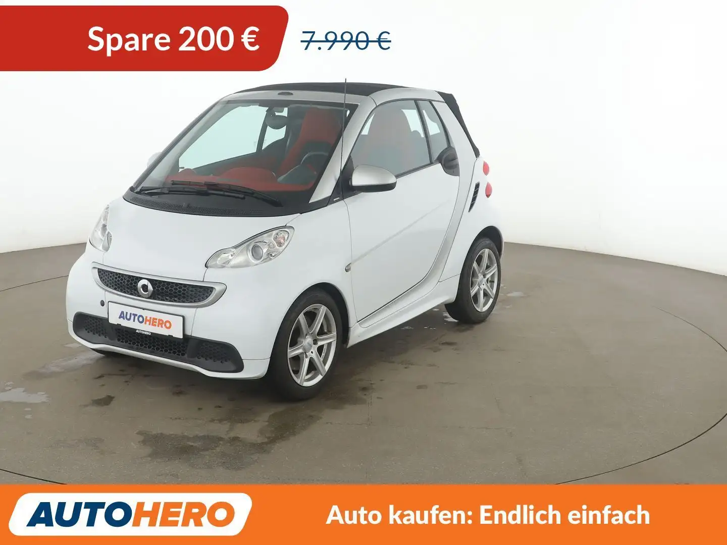 smart forTwo 1.0 Micro Hybrid Drive passion Aut.*SHZ*ALU*KLIMA* Weiß - 1