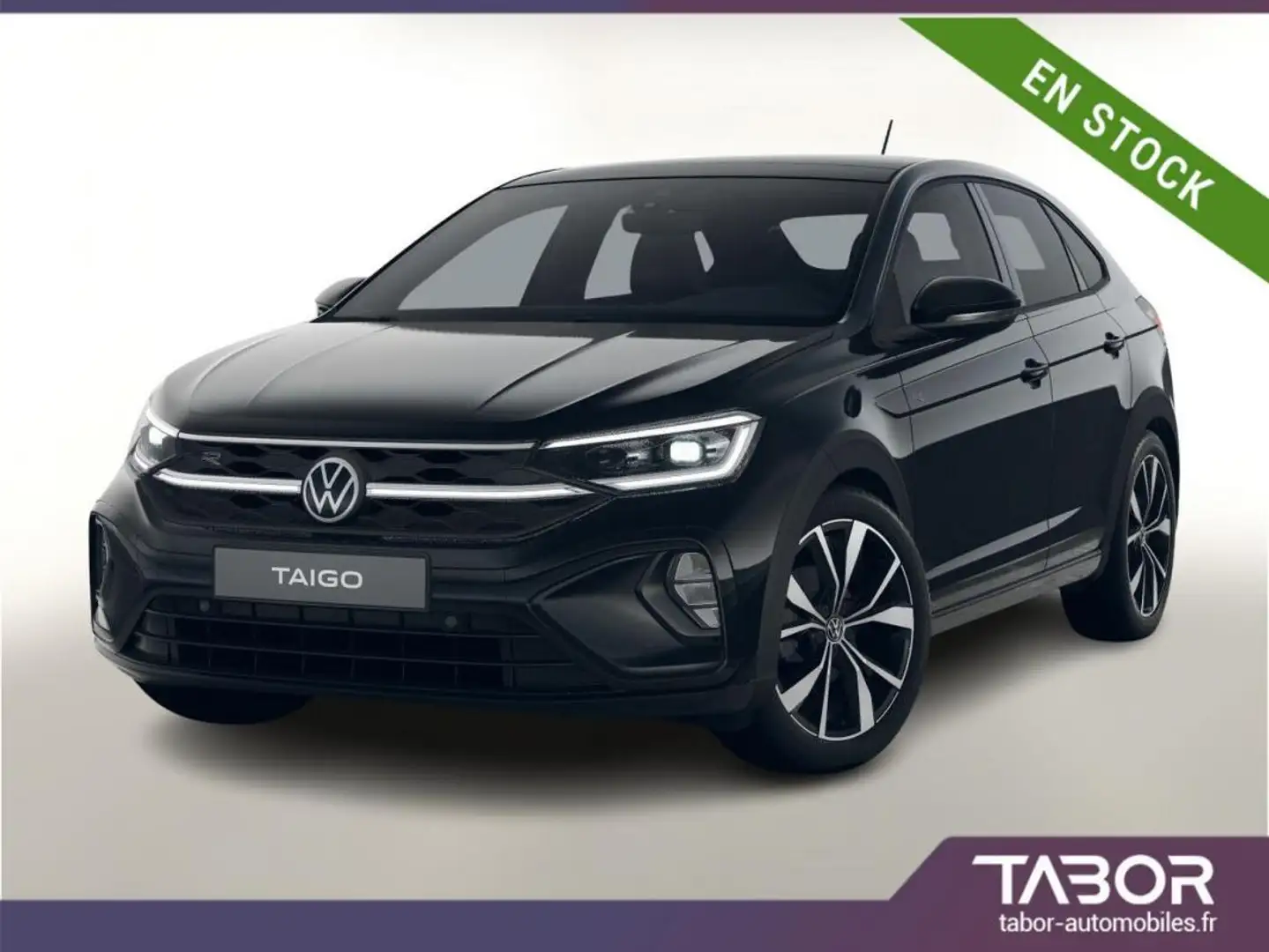 Volkswagen Taigo 1.0 TSI 115 R-Line Matrix Pano Noir - 1