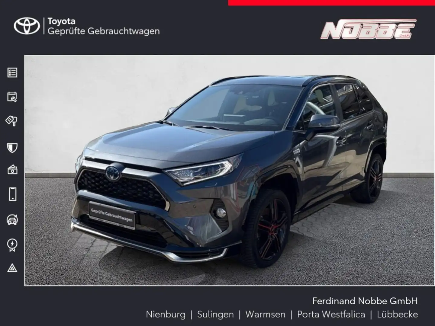 Toyota RAV 4 Plug-in-Hybrid Technik-Paket Grijs - 1