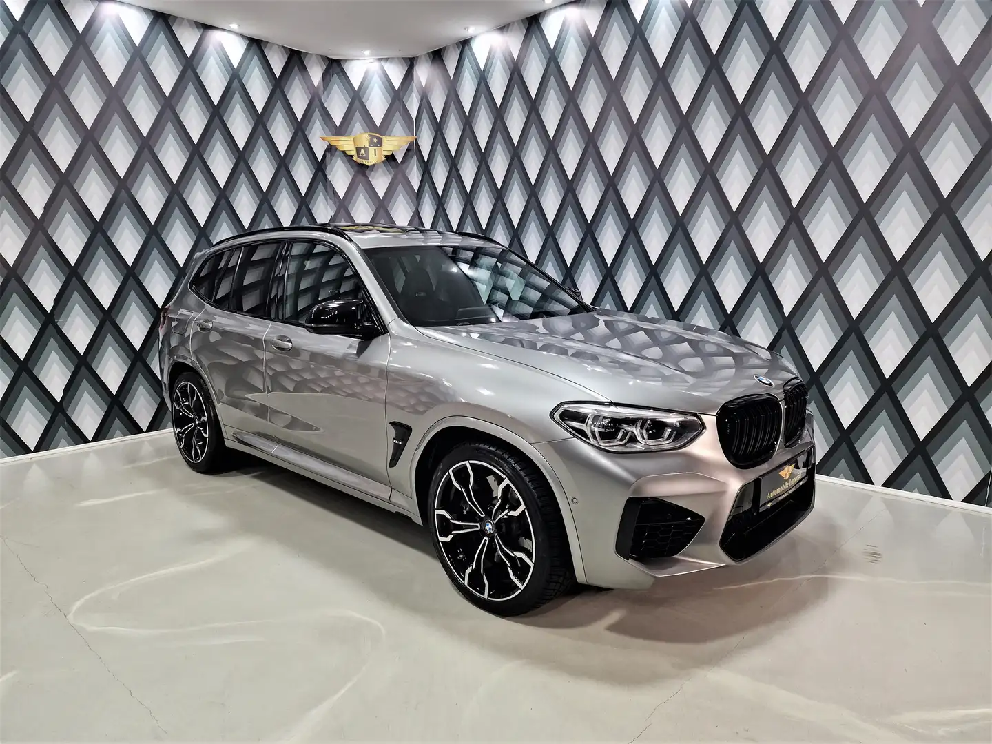 BMW X3 M Competition F97 S58 // CARBON // HEAD-UP // PANO// siva - 1
