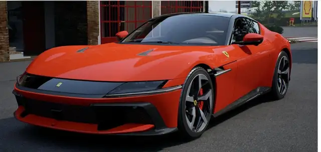 Ferrari 12 Cilindri*Carbon*Passenger Display