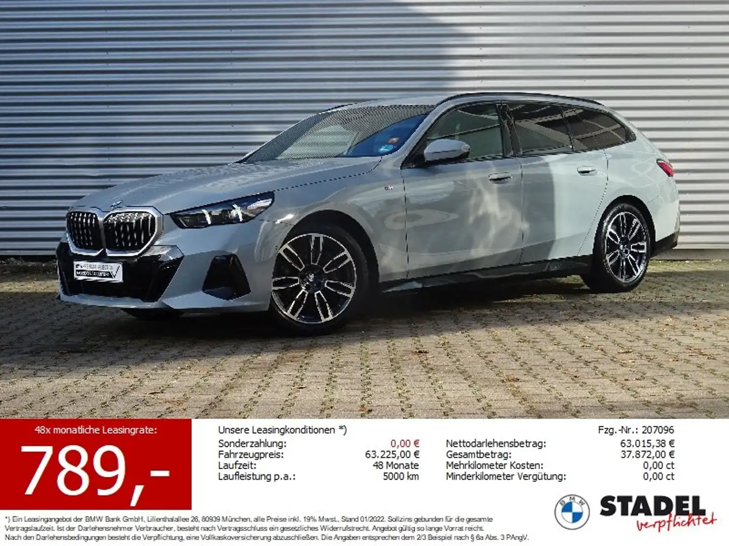 BMW 540 d xDrive Tour. M Sport AB-Assist AHK B&W 360° Grau - 1