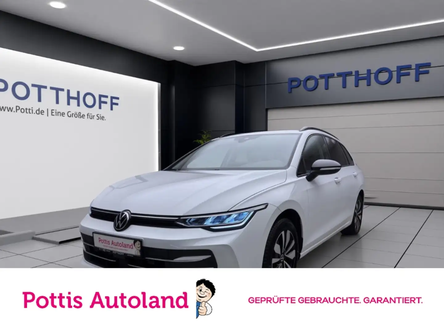 Volkswagen Golf Variant 1.5 eTSI DSG GOAL AHK NAVI KAMERA LED Weiß - 1