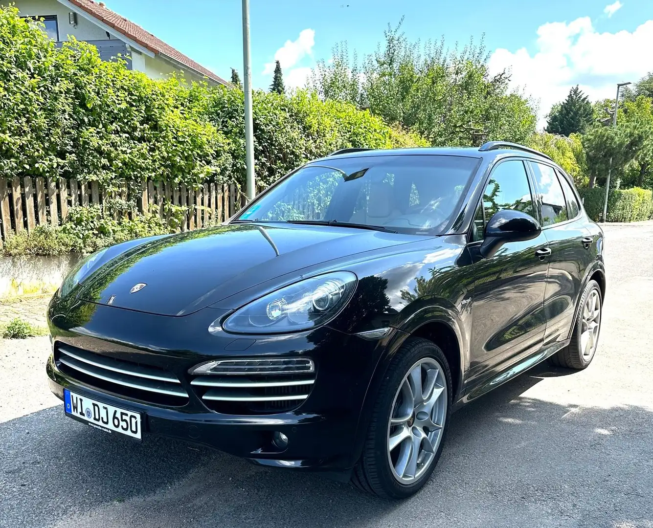 Porsche Cayenne Diesel Platinum Edition Чорний - 1