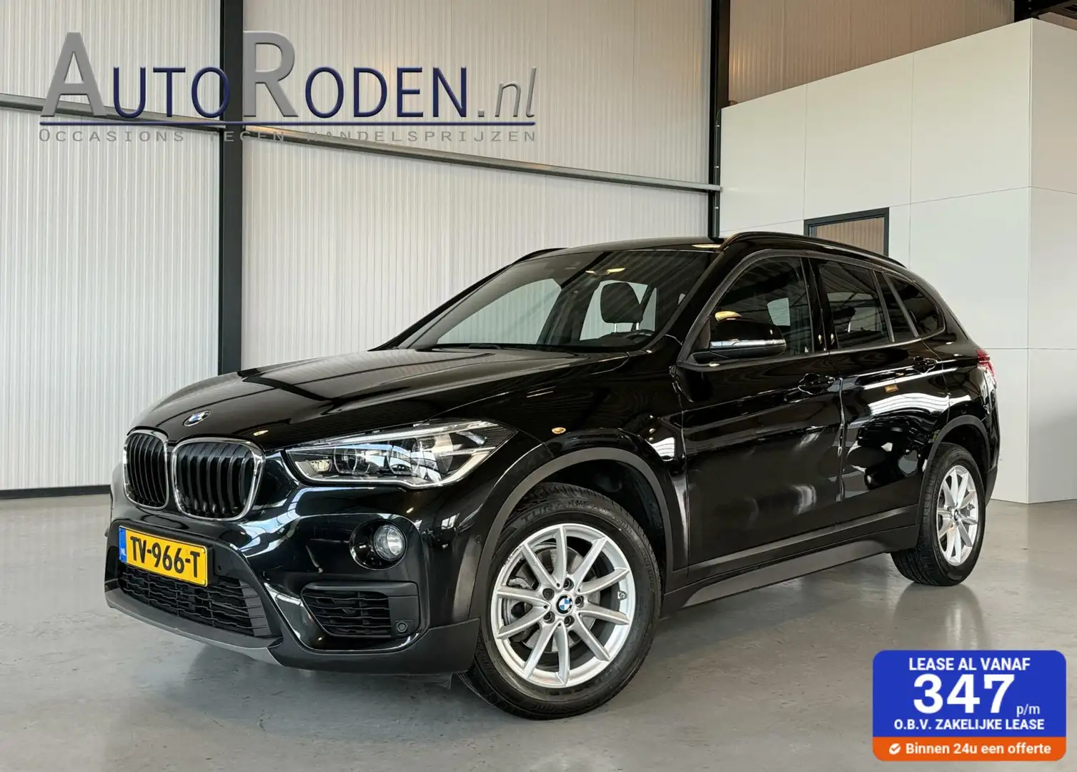 BMW X1 sDrive18i Steptronic Edition|Leer|Camera|Navi Pro| Negro - 1