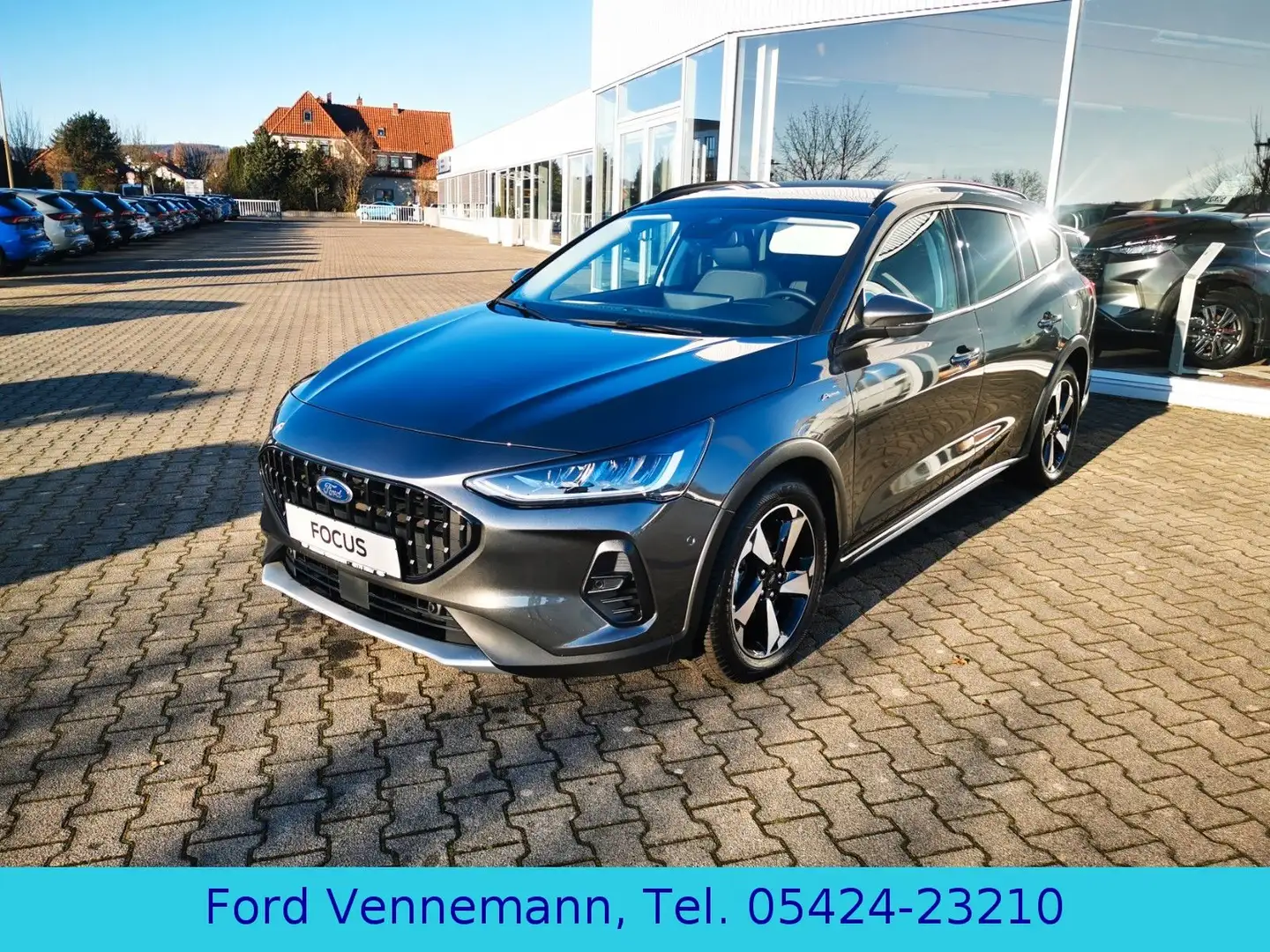 Ford Focus 1.5 EcoBlue Active X *PanoSD*eKlappe*AHK* Gris - 1