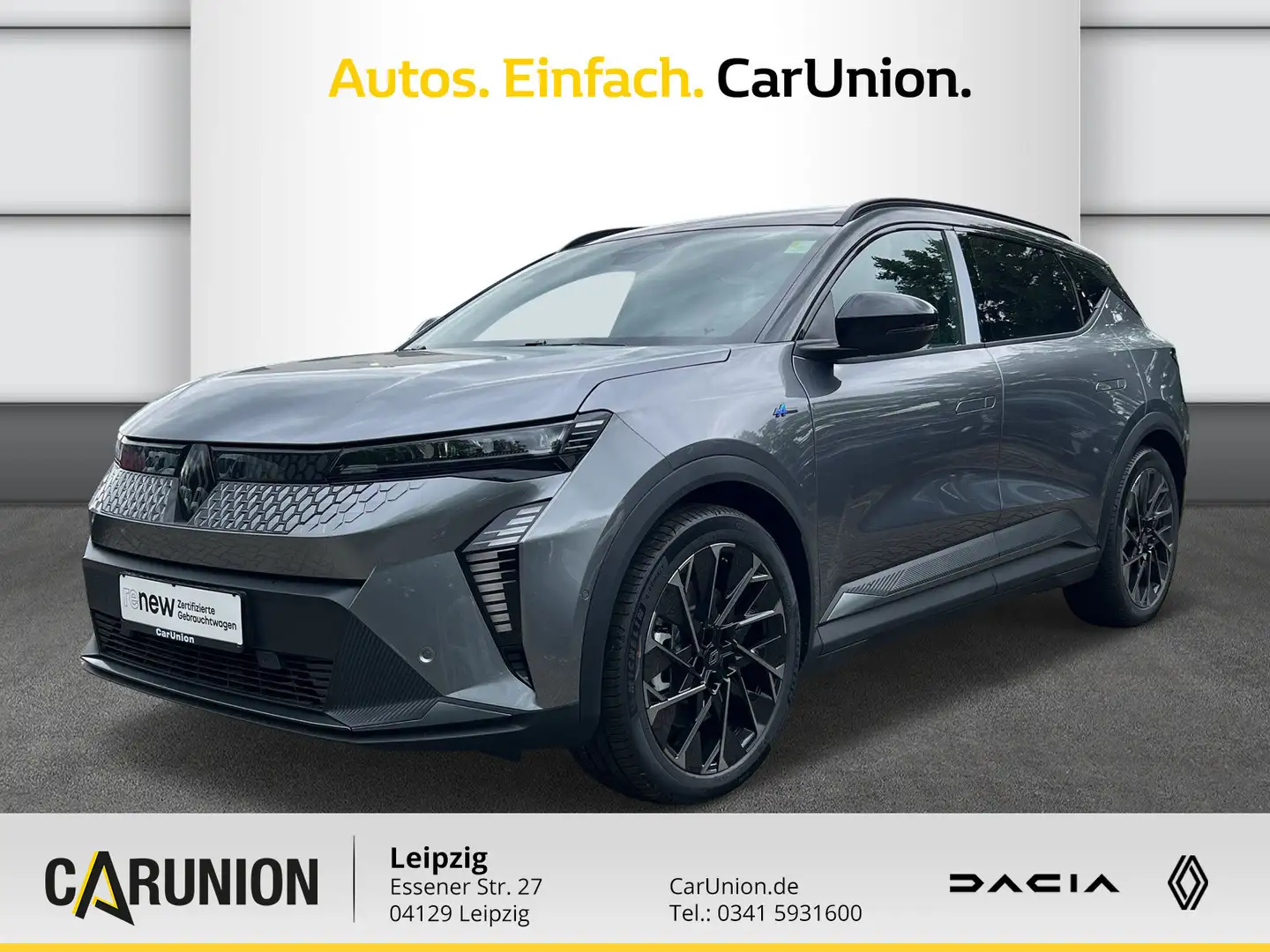Renault Scenic E-Tech Esprit Alpine 220 Long Range Grau - 1
