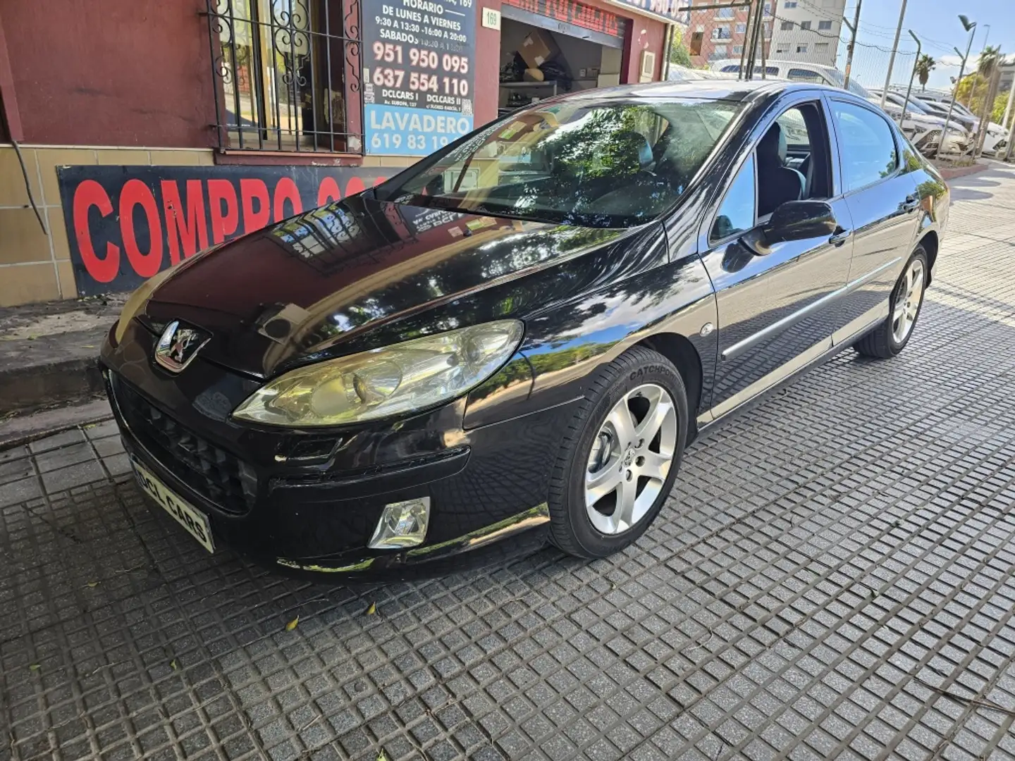 Peugeot 407 2.0HDI ST Sport Pack Zwart - 1