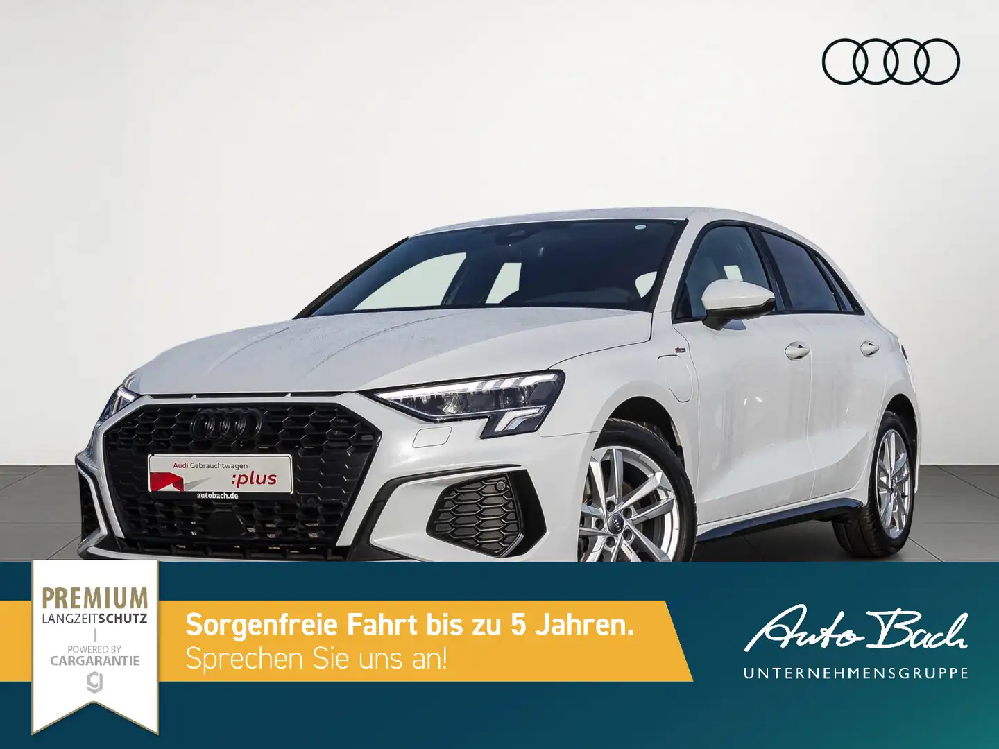 Audi A3 S line 40TFSI e Stronic Navi LED GR Weiß - 2