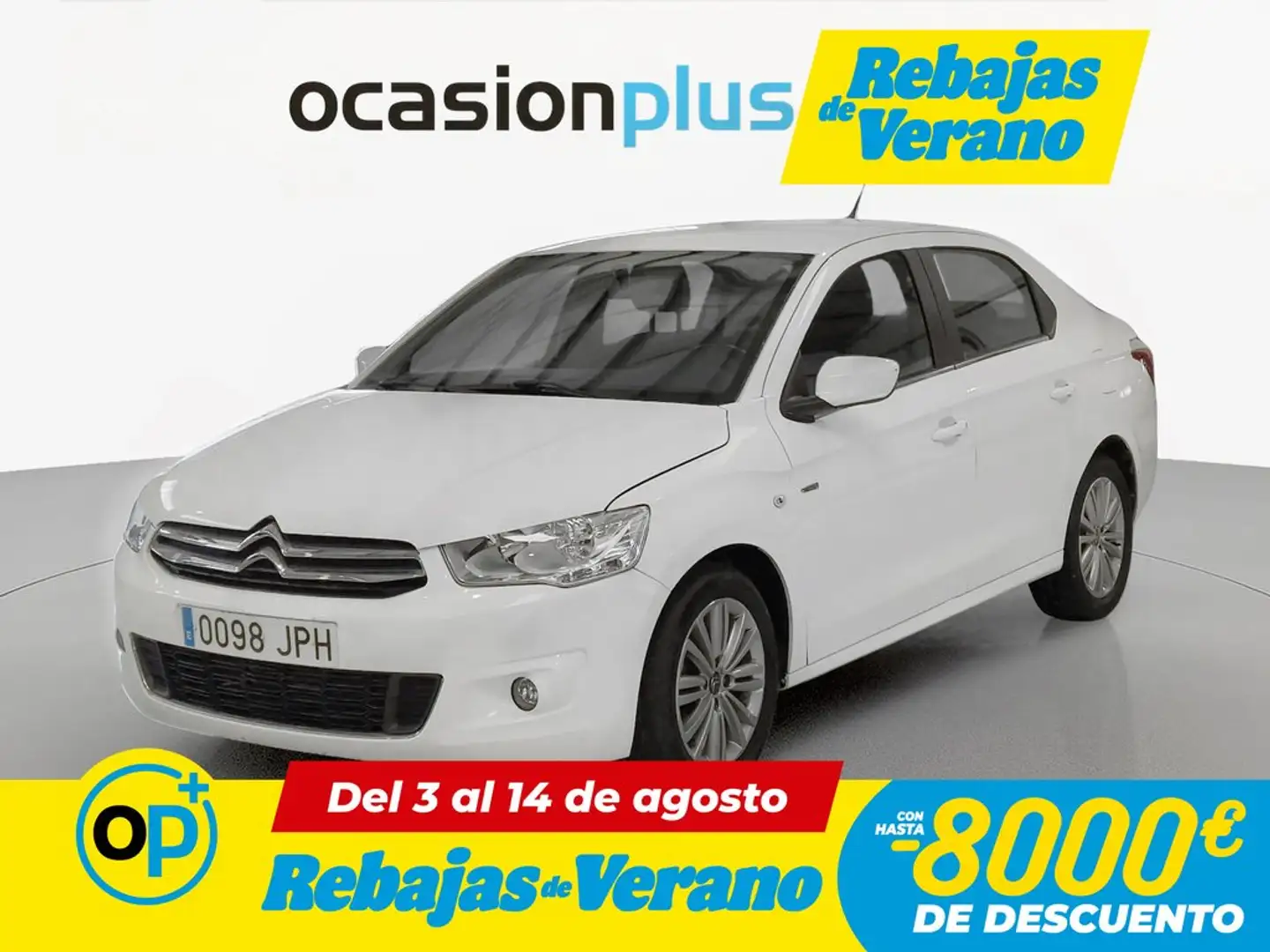 Citroen C-Elysée 1.6BlueHDi Exclusive 100 Blanco - 1