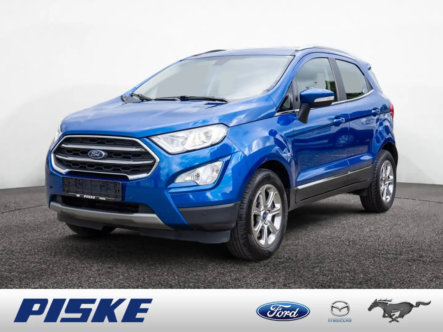Ford EcoSport Titanium SYNC PDC SHZ KAMERA NAVI Bleu - 1