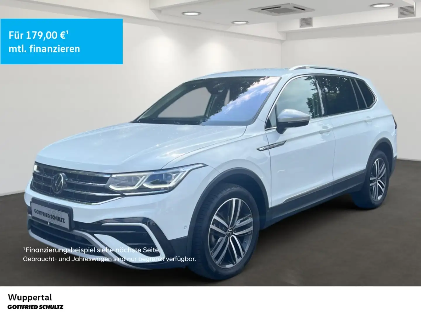 Volkswagen Tiguan Allspace 2.0 TDI 4M DSG ACC LED NAVI KAM PDC SHZ Weiß - 1