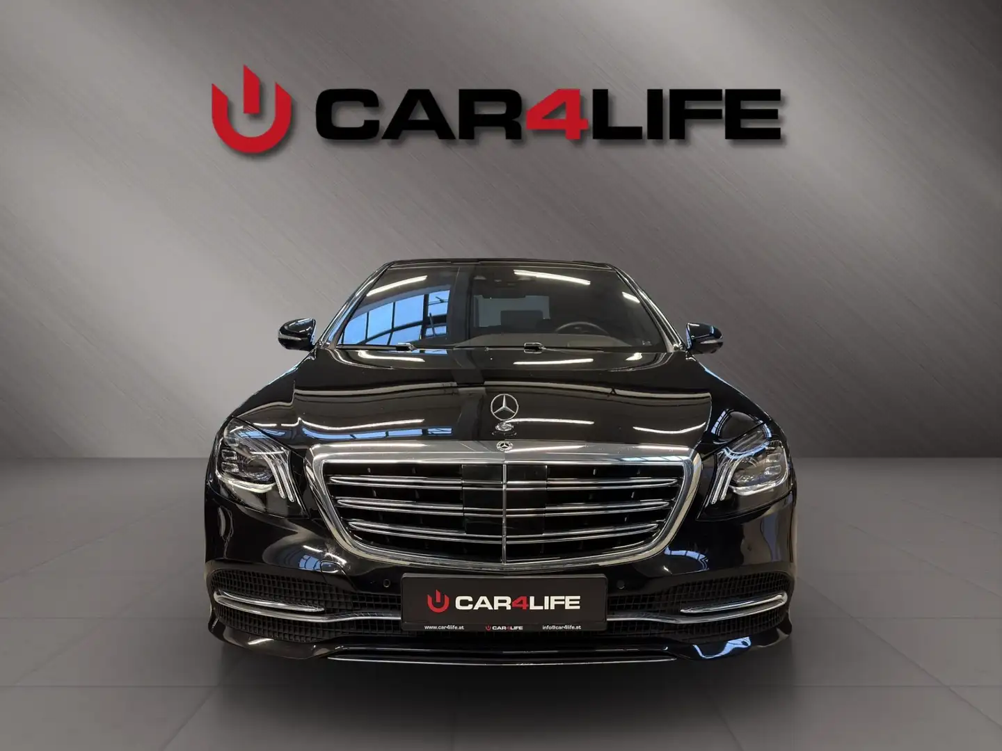 Mercedes-Benz S 400 d 4MATIC Aut.|1.hand|Unfallfrei|360*Kamera|VolleS Schwarz - 2