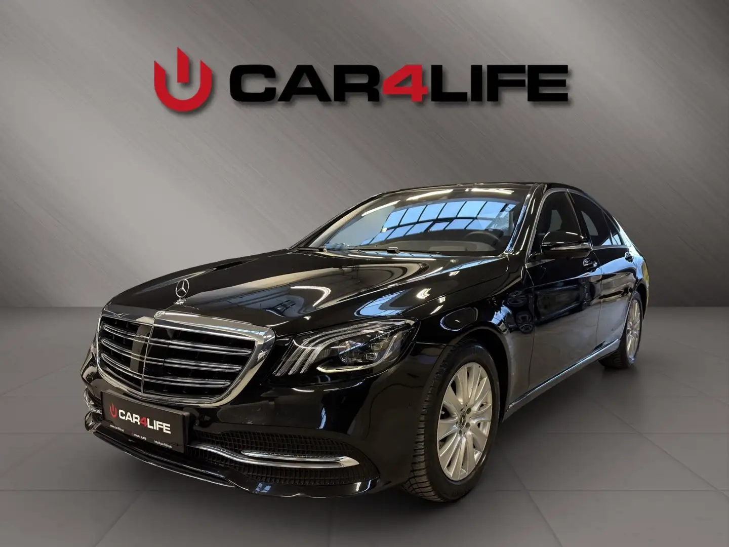 Mercedes-Benz S 400 d 4MATIC Aut.|1.hand|Unfallfrei|360*Kamera|VolleS Schwarz - 1