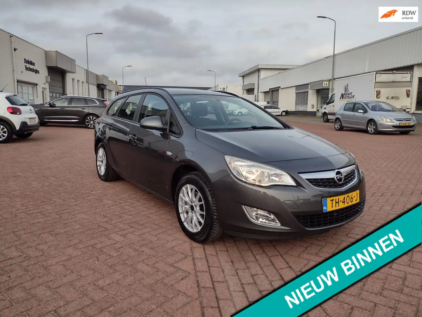 Opel Astra Sports Tourer 1.4 Turbo LPG G3 Cosmo MOOIE AUTO BE Grau - 1