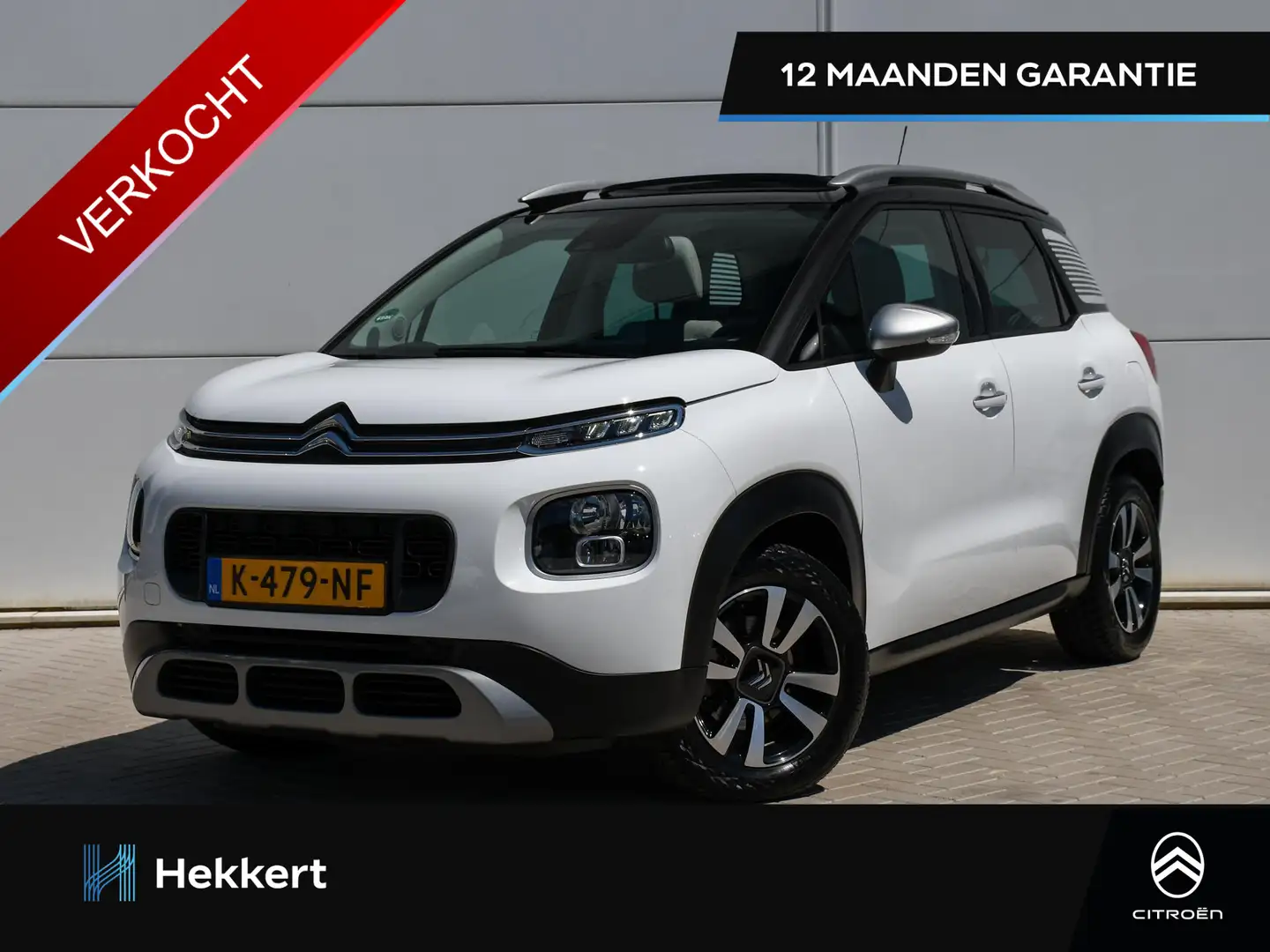 Citroen C3 Aircross Shine 1.2 PureTech 110pk SCHUIF-DAK | 16''LM | KEY Blanc - 1