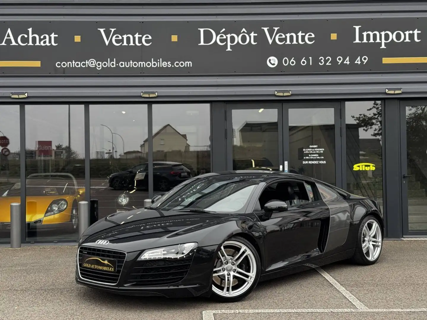 Audi R8 Coupé 4,2 420 cv R-Tronic Quattro Schwarz - 1