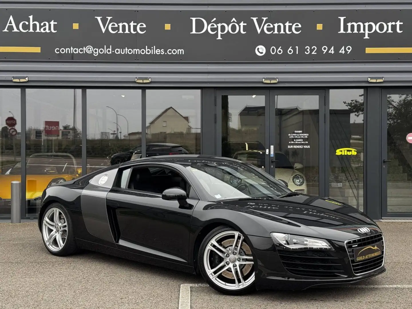 Audi R8 Coupé 4,2 420 cv R-Tronic Quattro Czarny - 2
