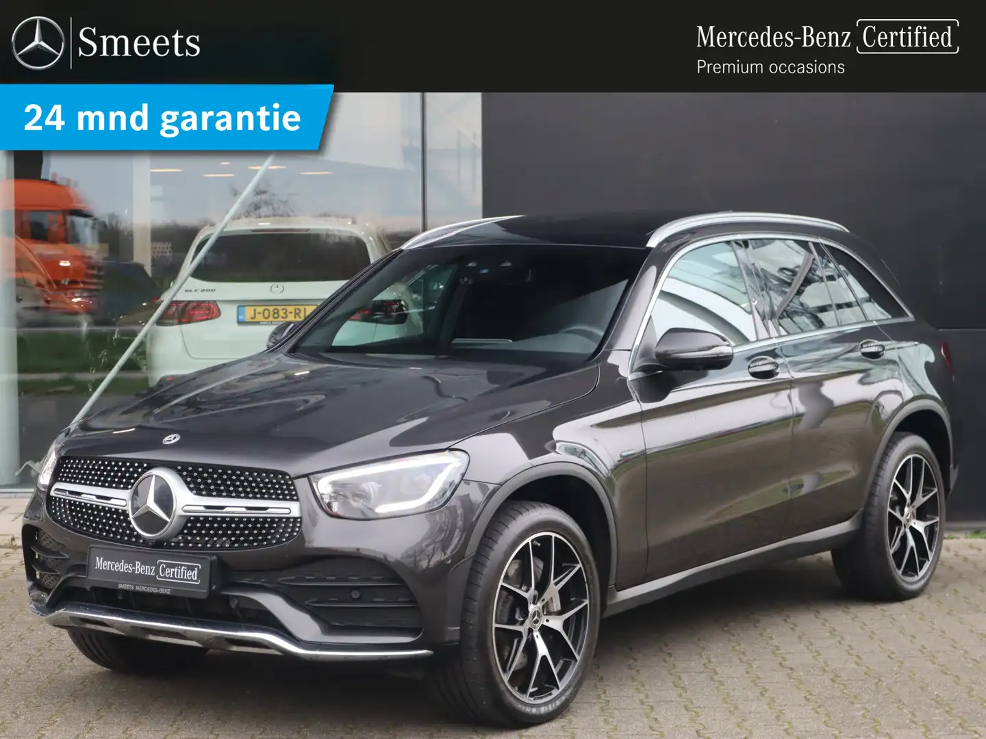 Mercedes-Benz GLC 300 300e 4MATIC AMG line | Panoramadak | Trekhaak | Mu Grey - 1