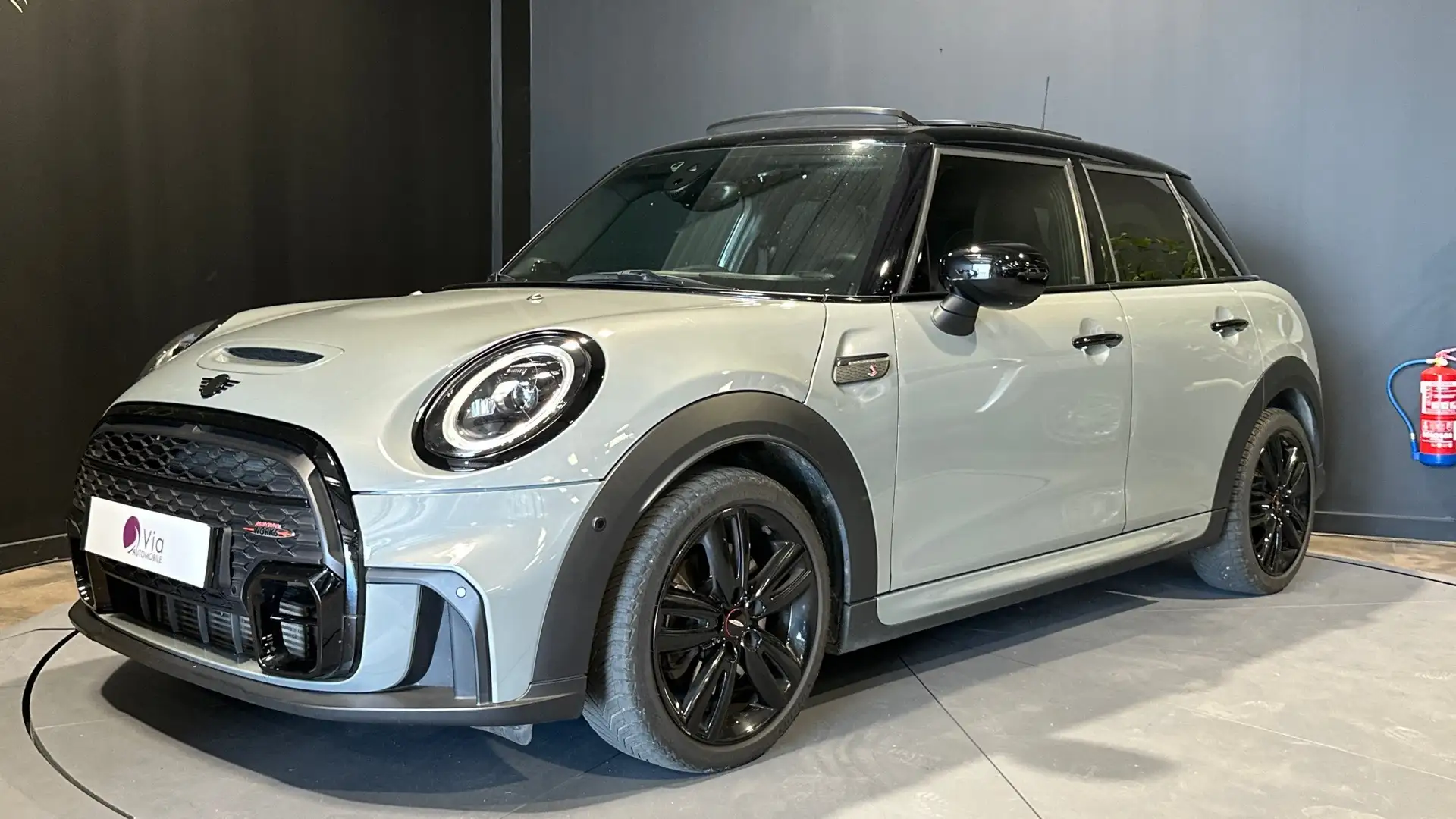 MINI Cooper S Cooper S 178 John Works Gris - 1