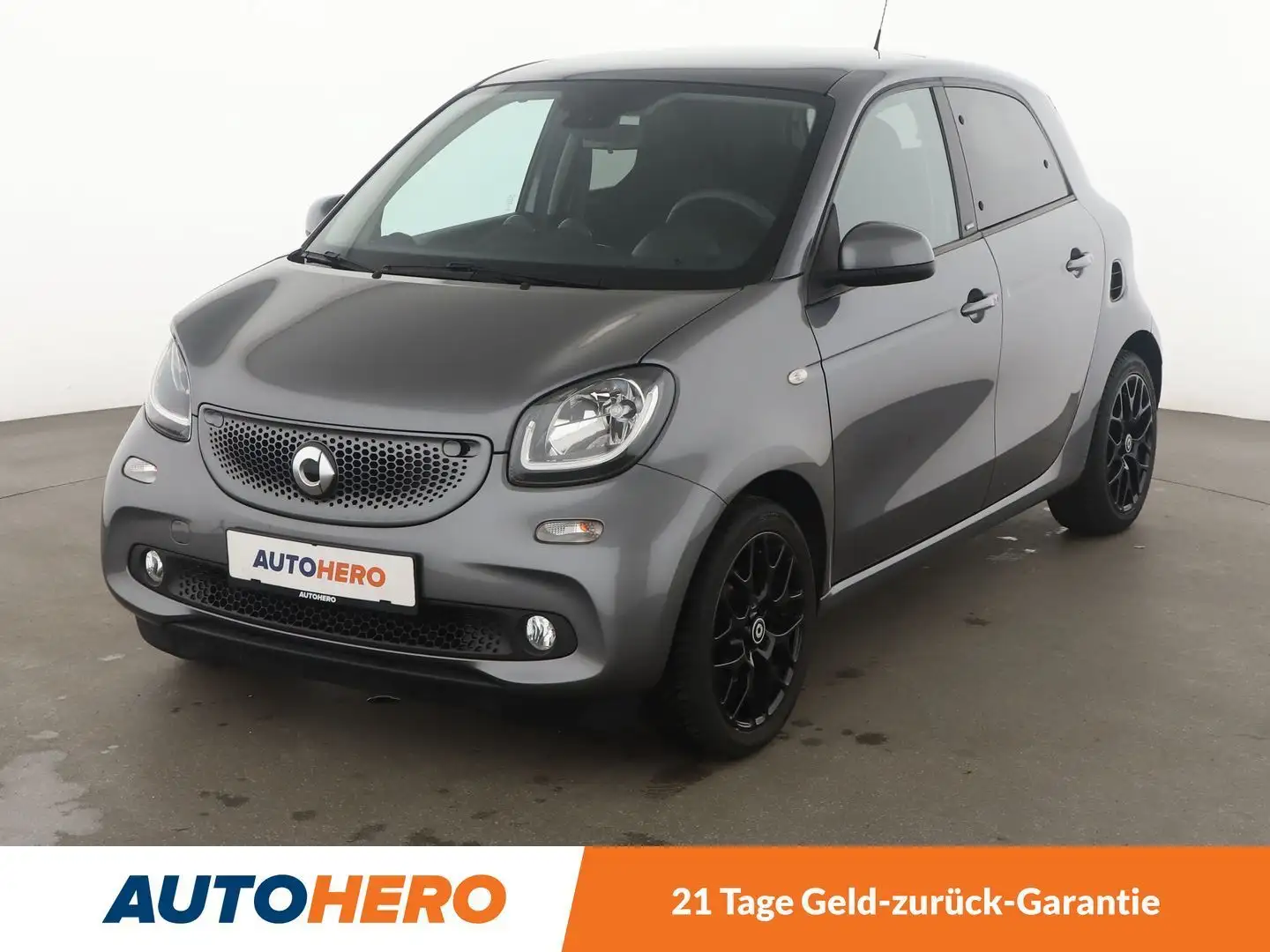 smart forFour 0.9 Turbo passion Aut.*SHZ*ALU*KLIMA* Grau - 1