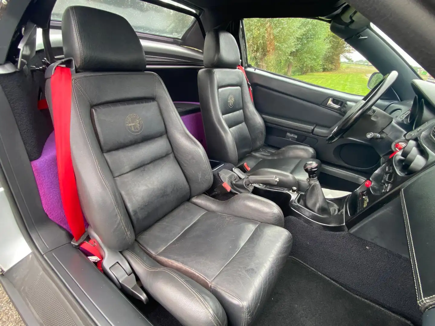 Alfa Romeo Spider 2.0-16V T.Spark L CABRIO Airco NAP Zwart-Leder Nie Grijs - 2