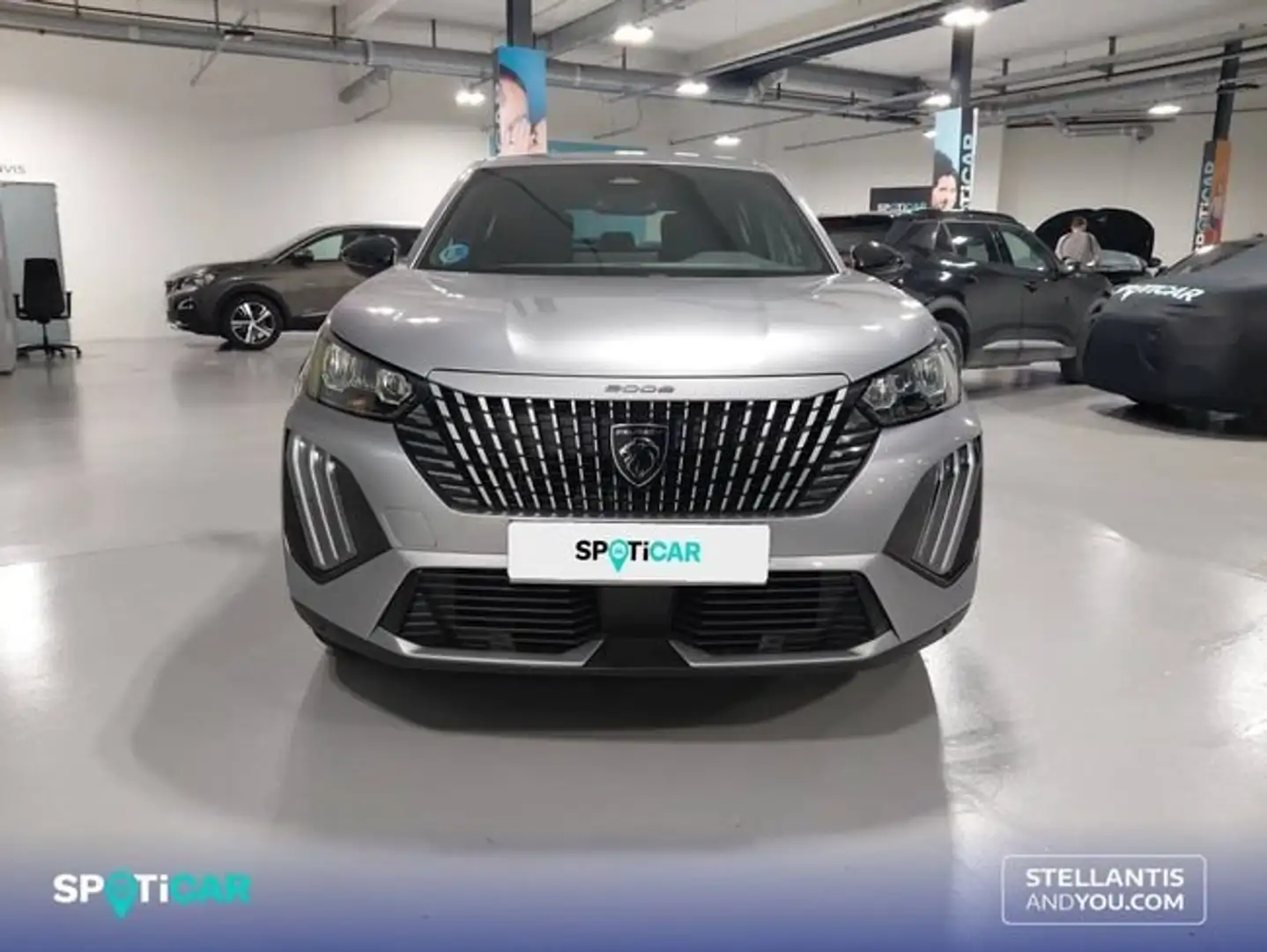 Peugeot 2008 N Hybrid 145 eDCS6 Allure Gris - 2