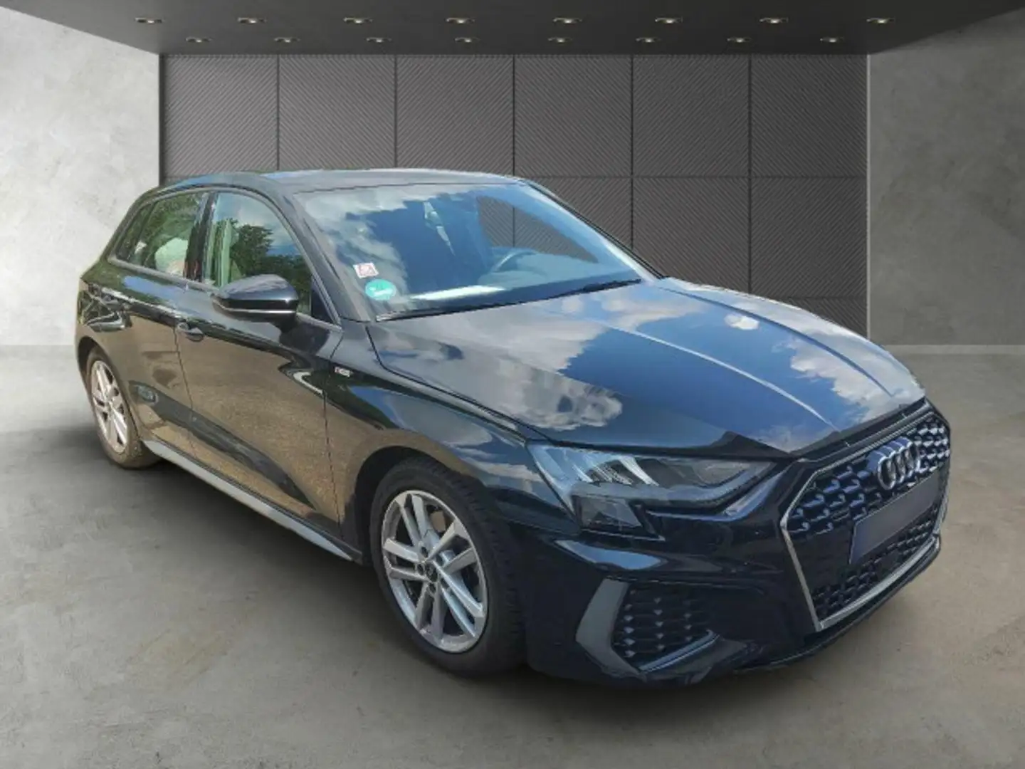 Audi A3 S line 40TFSI quattro LED GRA SHZ Schwarz - 2
